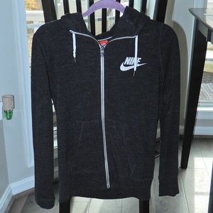 Black Nike Zip-up Hoodie